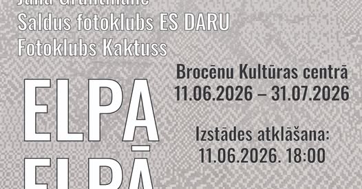 Foto izstāde "Elpa Elpā"