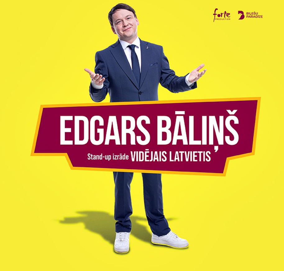 EDGARS BĀLIŅŠ stand-up izrāde VIDĒJAIS LATVIETIS